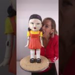 Squid Game cake 🍰🍰  #videostiktok #cake #videoviral #patisserie #gâteau #squidgame #netflix