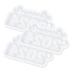 ARTIBETTER 3 Pièces moules suspendus portables Bricolage décorations moule makrout moule pendentif m...