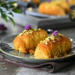 Konafa au fromage ricotta (ktayef libanaise)