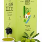 Huile d'Olive Extra Vierge Biologique - Bag in Box de 3 L de capacité - Première extraction à froid ...