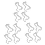 BESTonZON 12pièces Emporte Acier Inoxydable Forme De Girafe Pour Biscuits Gâteaux Et Fruits Outils D...