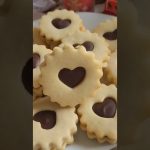Sablés au coeur chocolat, recette italienne #sablés #biscuits #chocolat