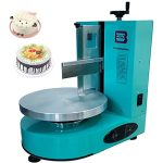 Machine de grattage de lissage de gâteau réglable Automatique, crème de gâteau d'anniversaire Automa...
