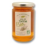 Miel Bio de Thym 400g - Récolté en Grèce - Miel certifié AB Agriculture Biologique, pur et non paste...