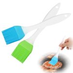 BOUMVID 2 Pièces Pinceau Cuisine, Silicone Pinceau, Cuisine en Silicone, Pinceau à Pâtisserie, Pince...
