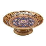 Panier Exquis en Laiton, Bol à Fruits émaillé, collations, Bonbons, Noix, présentoir séché